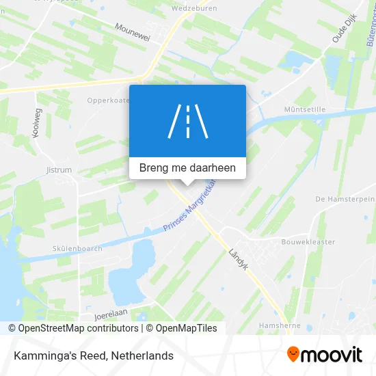 Kamminga's Reed kaart