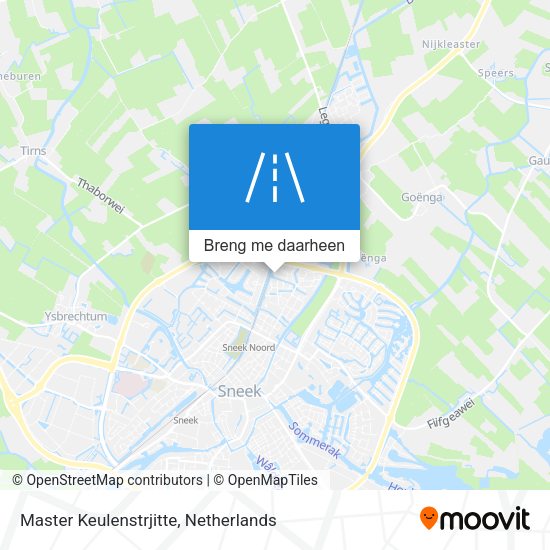 Master Keulenstrjitte kaart