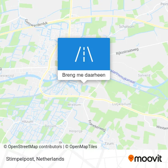 Stimpelpost kaart