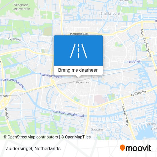 Zuidersingel kaart