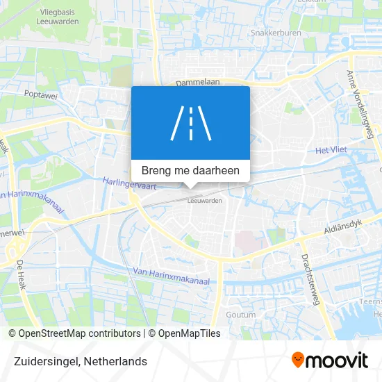 Zuidersingel kaart