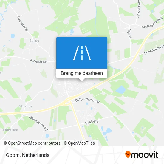 Goorn kaart
