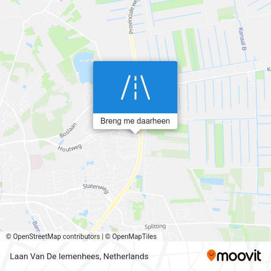 Laan Van De Iemenhees kaart