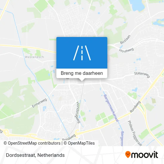 Dordsestraat kaart