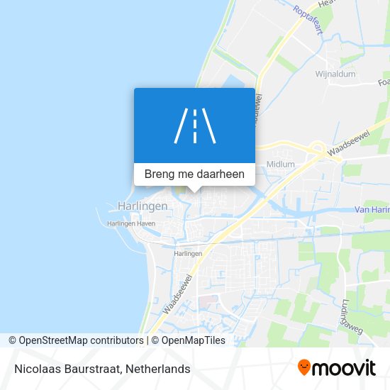Nicolaas Baurstraat kaart
