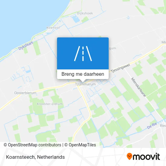 Koarnsteech kaart