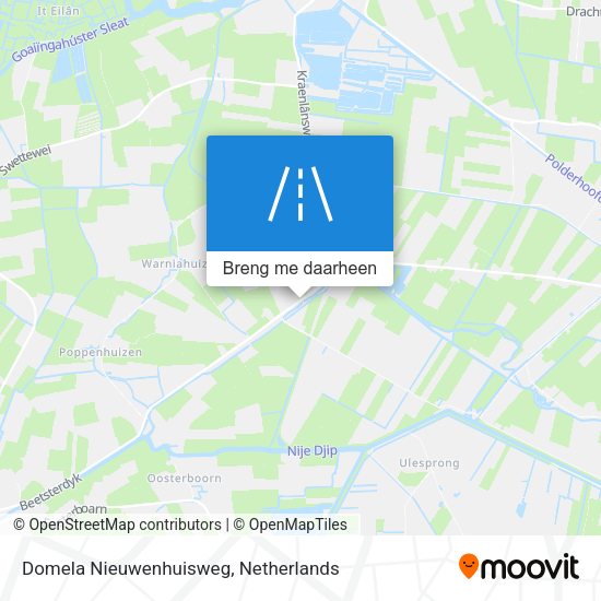 Domela Nieuwenhuisweg kaart