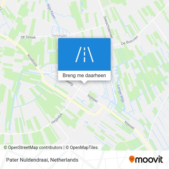 Pater Nuldendraai kaart