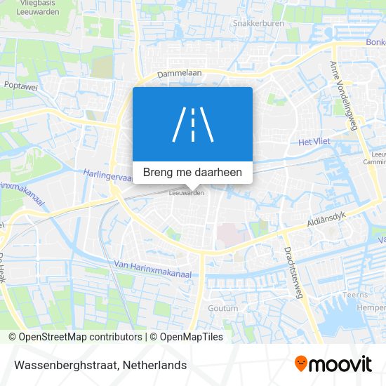 Wassenberghstraat kaart