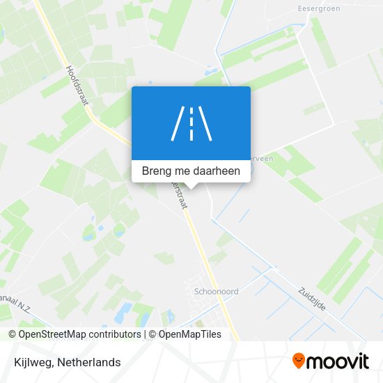 Kijlweg kaart