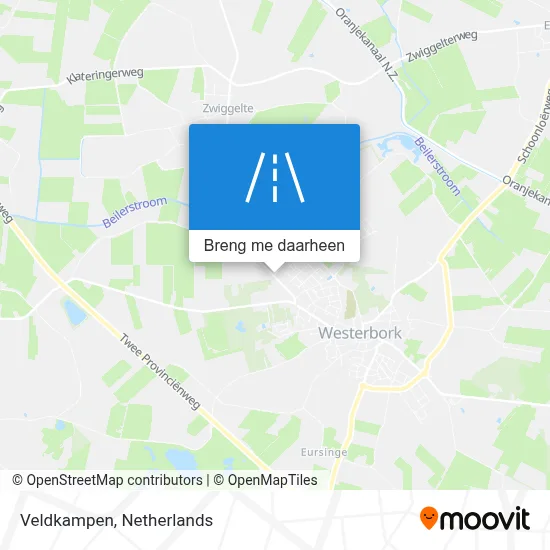 Veldkampen kaart