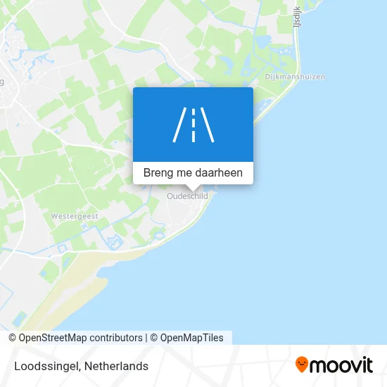 Loodssingel kaart