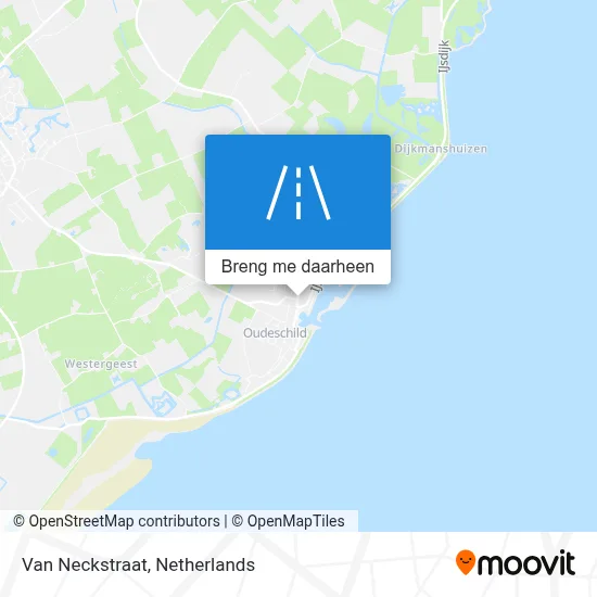 Van Neckstraat kaart