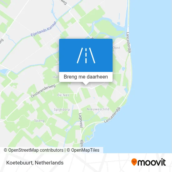 Koetebuurt kaart