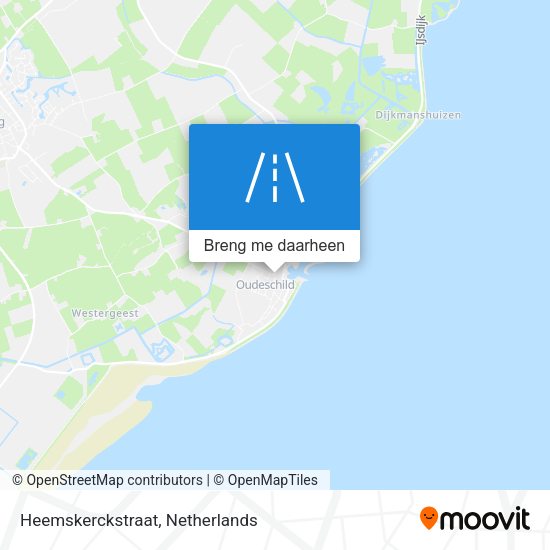 Heemskerckstraat kaart