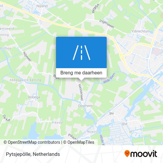 Pytsjepôlle kaart