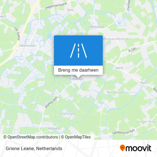 Griene Leane kaart