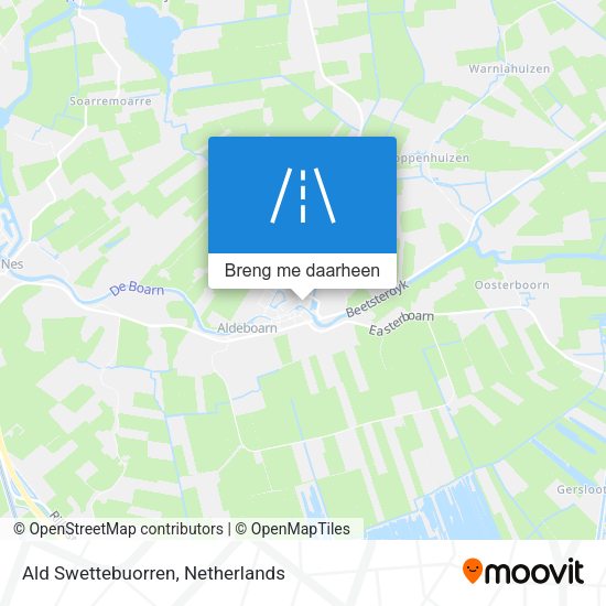 Ald Swettebuorren kaart