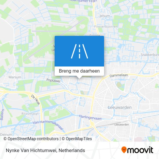 Nynke Van Hichtumwei kaart