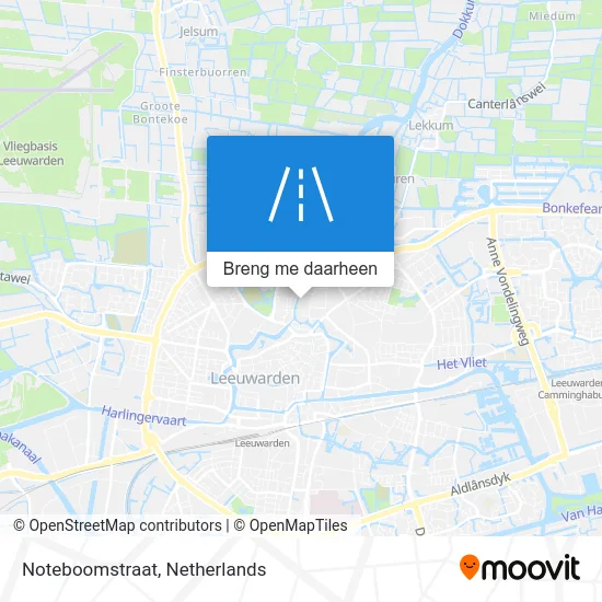 Noteboomstraat kaart