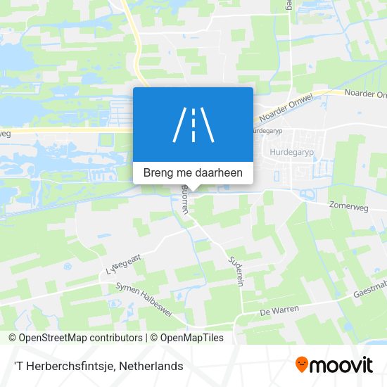 'T Herberchsfintsje kaart
