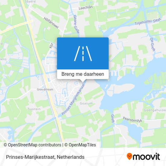 Prinses-Marijkestraat kaart
