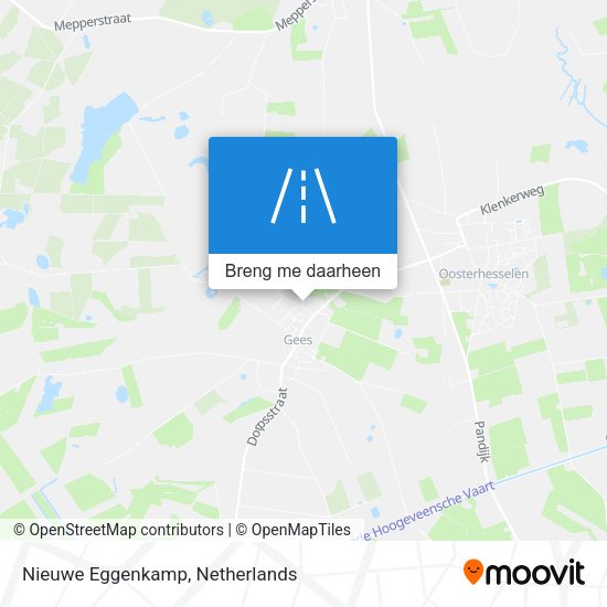 Nieuwe Eggenkamp kaart