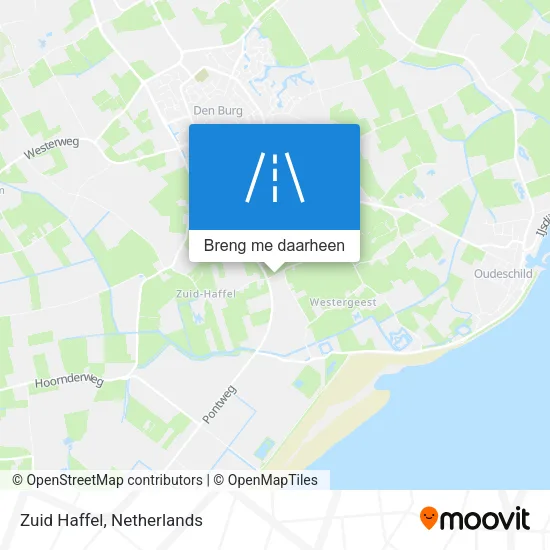 Zuid Haffel kaart