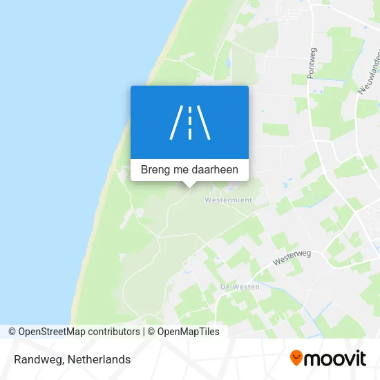 Randweg kaart