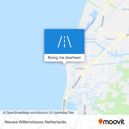 Nieuwe Willemshaven kaart