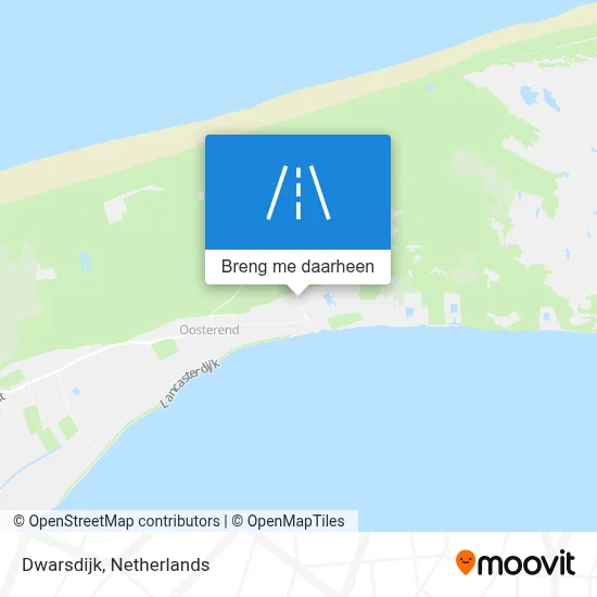 Dwarsdijk kaart