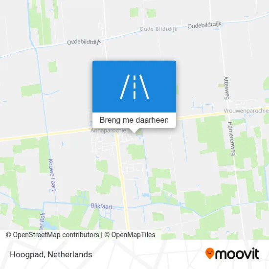 Hoogpad kaart