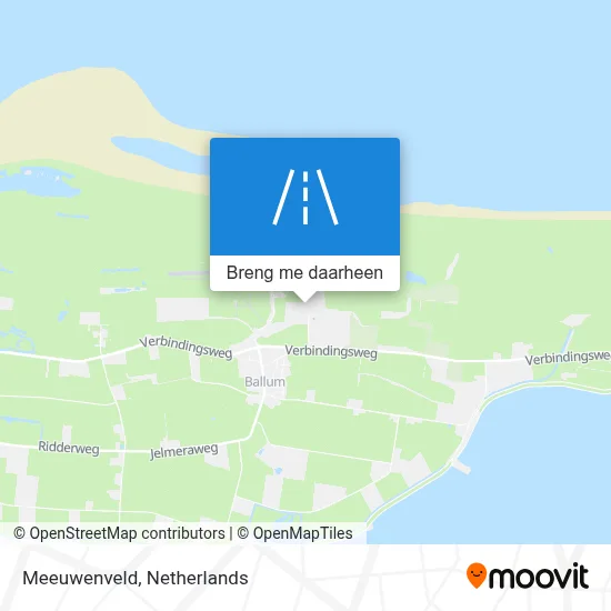 Meeuwenveld kaart