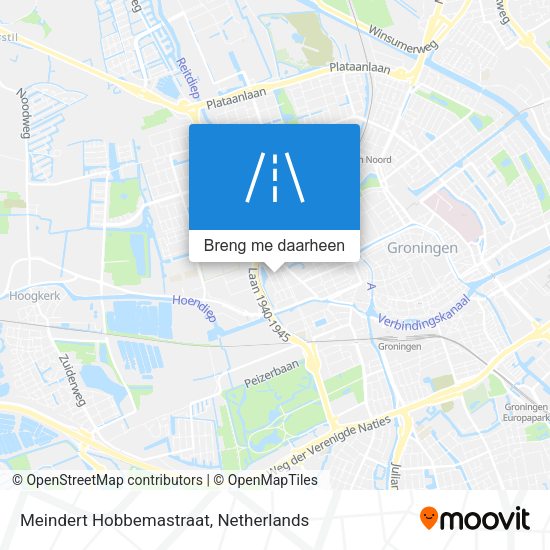 Meindert Hobbemastraat kaart