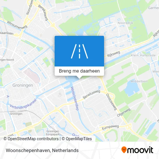 Woonschepenhaven kaart