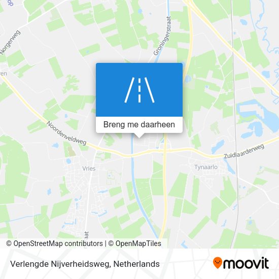 Verlengde Nijverheidsweg kaart