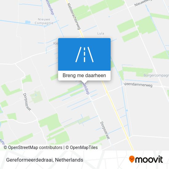 Gereformeerdedraai kaart