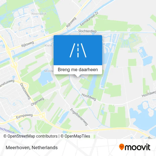 Meerhoven kaart