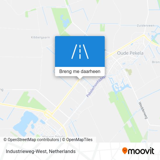 Industrieweg-West kaart