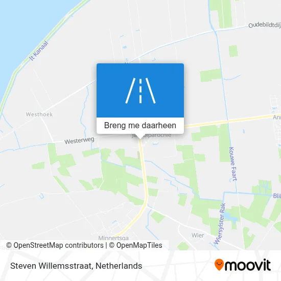 Steven Willemsstraat kaart