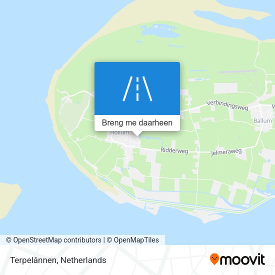 Terpelânnen kaart