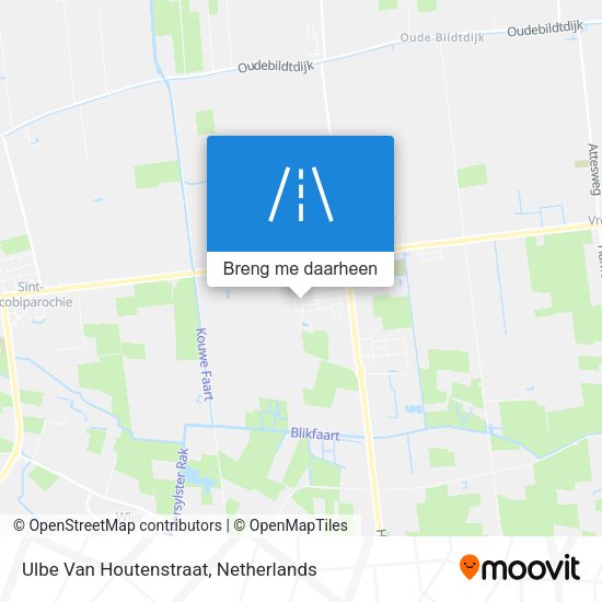 Ulbe Van Houtenstraat kaart