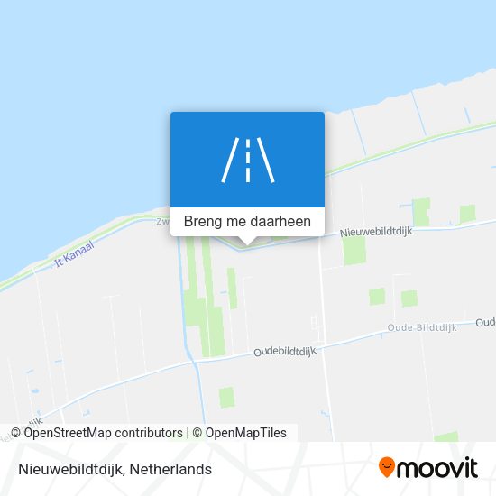 Nieuwebildtdijk kaart