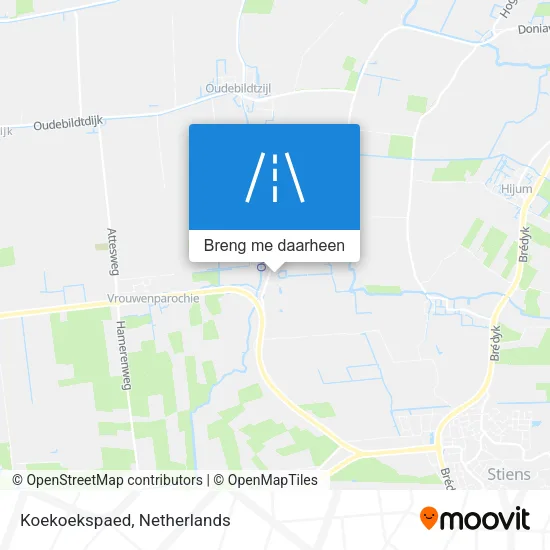 Koekoekspaed kaart