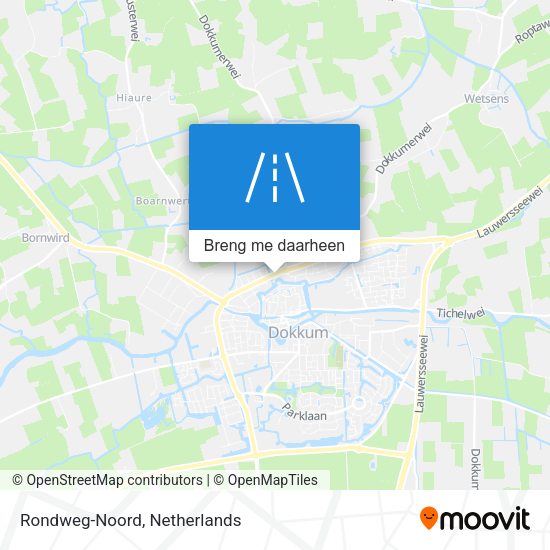 Rondweg-Noord kaart