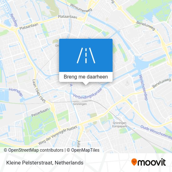 Kleine Pelsterstraat kaart