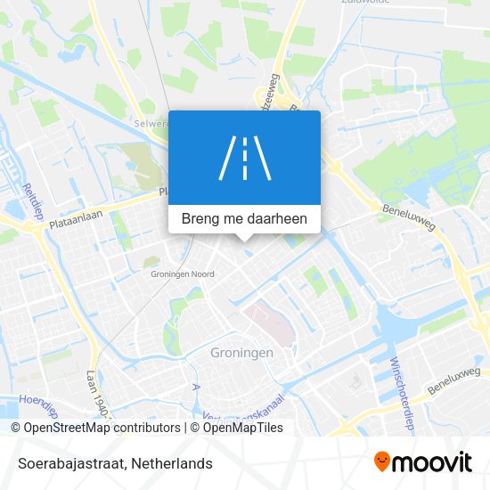 Soerabajastraat kaart