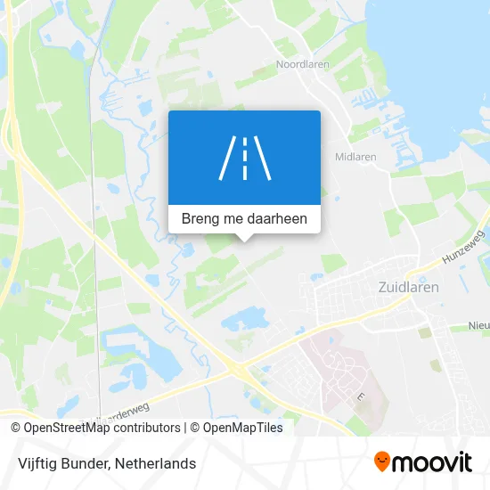 Vijftig Bunder kaart