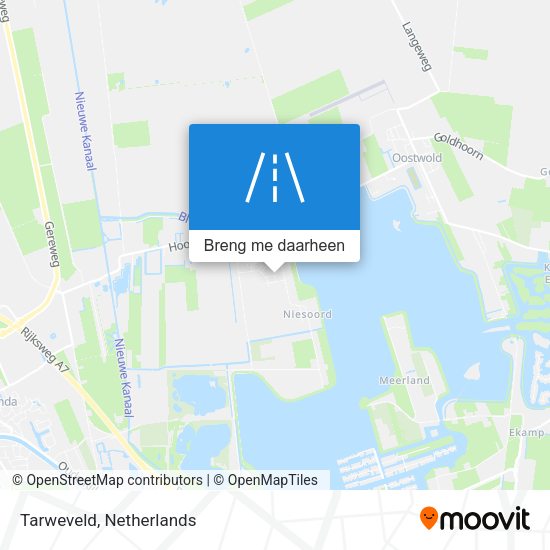 Tarweveld kaart