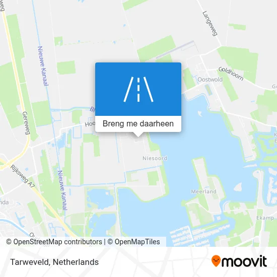 Tarweveld kaart
